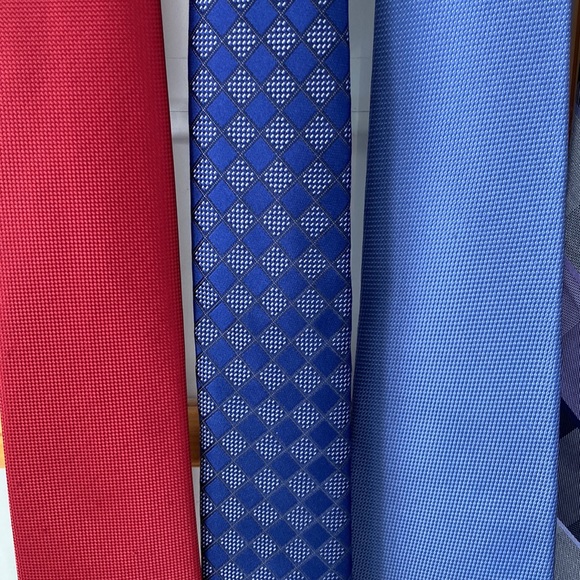 Lot of 5 ties - blue/reds - Picture 3 of 6